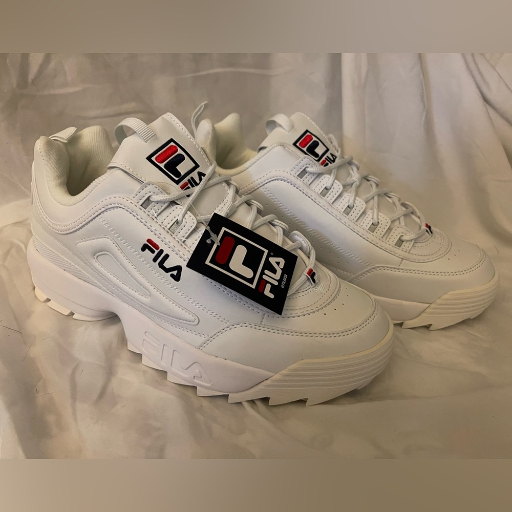 FILA Disruptor 2 WHITE SIZE 11 NWT